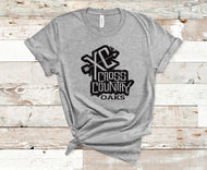 Oak Hill Oaks Cross Country  - Adult - Gray Only