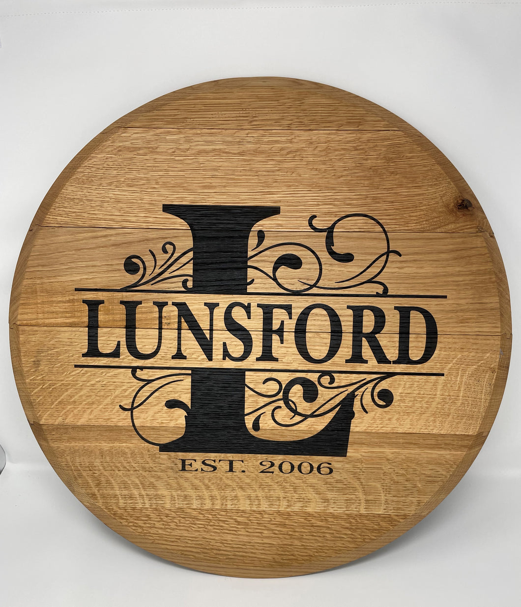 Barrel Head - Personalized