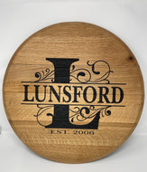 Barrel Head - Personalized